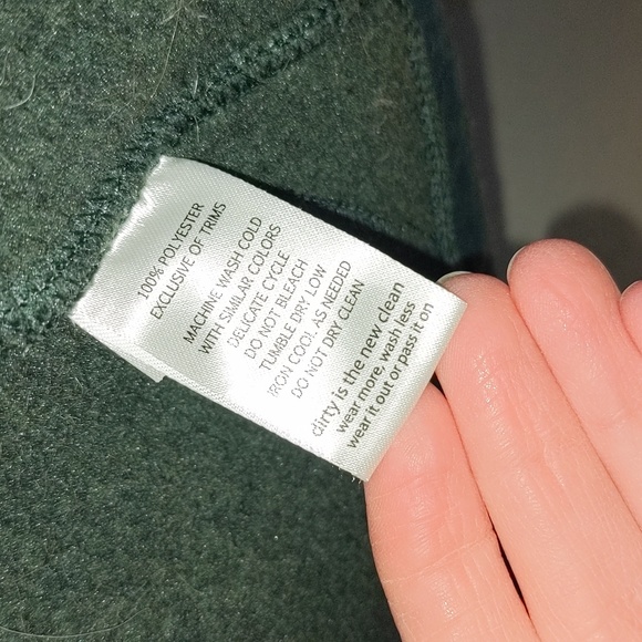 Horny Toad fleece zip up jacket, size small - Picture 10 of 12